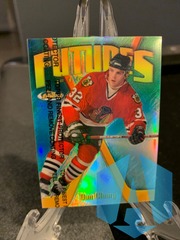 1998-99 Topps Finest Futures Refractor #F17 Dan Cleary Chicago Blackhawks 041/150